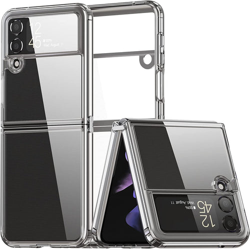 Samsung Galaxy Z flip 4 5G Clear Slim Phone Case Protective Cover - Purple - Redpepper Cases