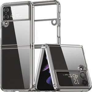 Samsung Galaxy Z flip 4 5G Clear Slim Phone Case Protective Cover - Purple - Redpepper Cases