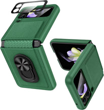 Load image into Gallery viewer, Samsung Galaxy Z Flip 4 Case Stand, Galaxy Z Flip 4 Case - Purple - Redpepper Cases