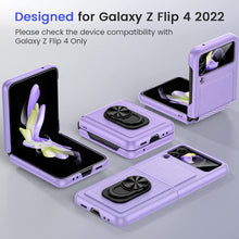 Load image into Gallery viewer, Samsung Galaxy Z Flip 4 Case Stand, Galaxy Z Flip 4 Case - Purple - Redpepper Cases