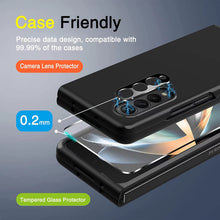 Load image into Gallery viewer, Samsung Galaxy Z Fold 4 5G Screen Protector 3 Pack Tempered Glass Positioner Accessories - Redpepper Cases