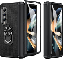 Load image into Gallery viewer, Samsung Galaxy Z Fold 4 Case Hinge Protection &amp; Screen Protector 4 5G- Rose Gold - Redpepper Cases