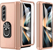 Load image into Gallery viewer, Samsung Galaxy Z Fold 4 Case Hinge Protection &amp; Screen Protector 4 5G- Rose Gold - Redpepper Cases
