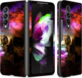 Samsung Galaxy Z Fold 4 Case,Samsung Z Fold 4 Case Glowing Butterfly - Redpepper Cases