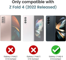 Load image into Gallery viewer, Samsung Galaxy Z Fold 4 Hinge Protection S Pen Holder Protective Phone Case - Redpepper Cases