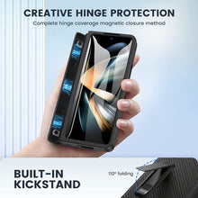 Load image into Gallery viewer, Samsung Galaxy Z Fold 4 Hinge Protection S Pen Holder Protective Phone Case - Redpepper Cases