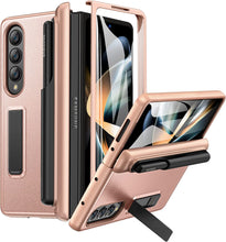 Load image into Gallery viewer, Samsung Galaxy Z Fold 4 Hinge Protection S Pen Holder Protective Phone Case - Redpepper Cases