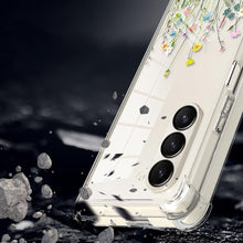 Load image into Gallery viewer, Samsung Galaxy Z Fold 5 Case Flower Clear Floral Phone Case - Redpepper Cases