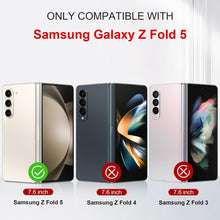 Load image into Gallery viewer, Samsung Galaxy Z Fold 5 Case Wallet Magnetic Closure 360 Full Shockproof Phone Cover - Redpepper Cases