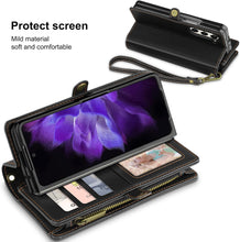 Load image into Gallery viewer, Samsung Galaxy Z Fold 5 Case Wallet Magnetic Closure 360 Full Shockproof Phone Cover - Redpepper Cases