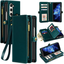 Load image into Gallery viewer, Samsung Galaxy Z Fold 5 Case Wallet Magnetic Closure 360 Full Shockproof Phone Cover - Redpepper Cases