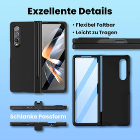 Samsung Galaxy Z Fold 5 Pen Holder Protective Cover Case - Redpepper Cases