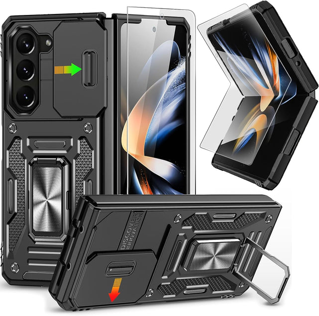 Samsung Galaxy Z Fold 5 Phone Case Shockproof Armor Fold5 Case Samsung Galaxy Z Fold 5 Phone Case Shockproof Armor Fold5 Case