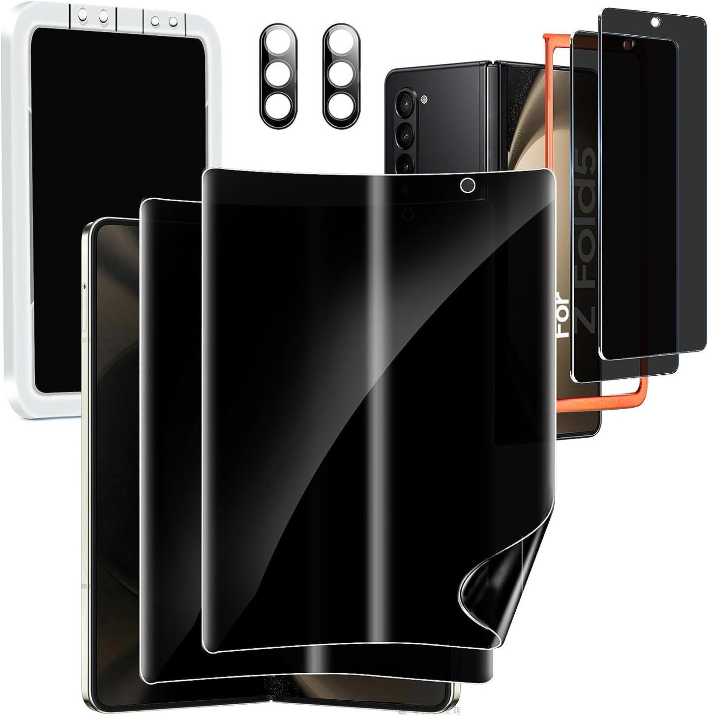 Samsung Galaxy Z Fold 5 Privacy Screen Protector Mounting Positioner Accessories - Redpepper Cases