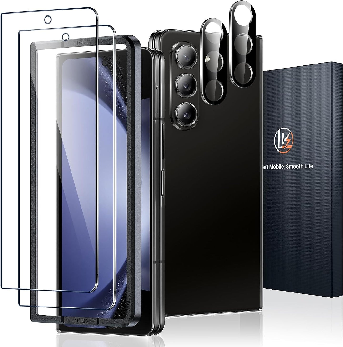 Samsung Galaxy Z Fold 5 Screen Protector 2 Pack Camera Lens Protector - Redpepper Cases