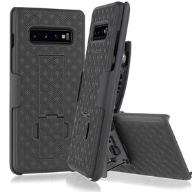 Samsung S10 Heavy Duty Shockproof Rugged Belt Clip Case - Redpepper Cases