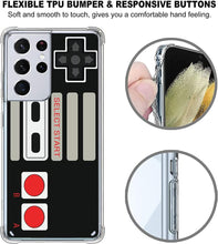 Load image into Gallery viewer, Samsung S21 Ultra 6.8&quot;,Gifun Hard PC+TPU Bumper Clear Protective Case - Redpepper Cases
