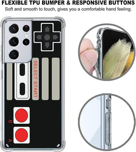 Samsung S21 Ultra 6.8",Gifun Hard PC+TPU Bumper Clear Protective Case - Redpepper Cases