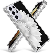 Load image into Gallery viewer, Samsung S21 Ultra 6.8&quot;,Gifun Hard PC+TPU Bumper Clear Protective Case - Redpepper Cases