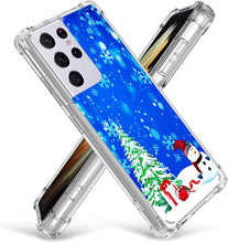 Load image into Gallery viewer, Samsung S21 Ultra 6.8&quot;,Gifun Hard PC+TPU Bumper Clear Protective Case - Redpepper Cases