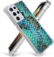 Load image into Gallery viewer, Samsung S21 Ultra 6.8&quot;,Gifun Hard PC+TPU Bumper Clear Protective Case - Redpepper Cases
