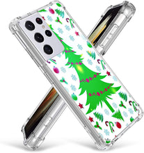 Load image into Gallery viewer, Samsung S21 Ultra 6.8&quot;,Gifun Hard PC+TPU Bumper Clear Protective Case - Redpepper Cases