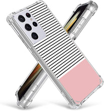 Load image into Gallery viewer, Samsung S21 Ultra 6.8&quot;,Gifun Hard PC+TPU Bumper Clear Protective Case - Redpepper Cases
