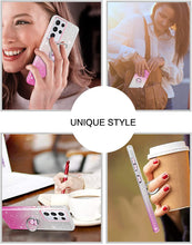 Load image into Gallery viewer, Samsung S21 Ultra Case, Slim Fit Glitter Sparkly 360° Ring Holder Mount Supported Protective - Redpepper Cases