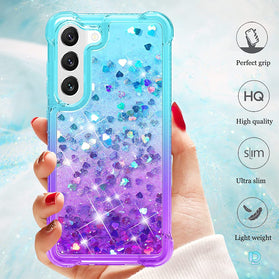 Samsung S23 Glitter Flowing Quicksand Case - Redpepper Cases