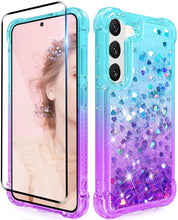 Load image into Gallery viewer, Samsung S23 Glitter Flowing Quicksand Case - Redpepper Cases
