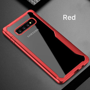 Shockproof Armor Case For Samsung Galaxy S10 Plus S10e Transparent Cases Cover For Samsung S10 Plus Silicone Case Coque - Redpepper Cases