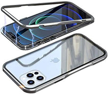 Load image into Gallery viewer, Singularity Products iPhone 12 Mini Case Magnetic Adsorption Case Black - Redpepper Cases