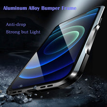 Load image into Gallery viewer, Singularity Products iPhone 12 Mini Case Magnetic Adsorption Case Black - Redpepper Cases