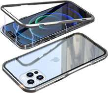 Load image into Gallery viewer, Singularity Products iPhone 12 Mini Case Magnetic Adsorption Case Black - Redpepper Cases