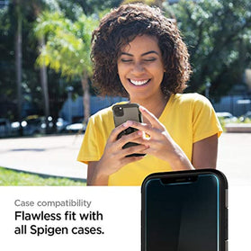 Spigen Tempered Glass Screen Protector [Glas.tR EZ Fit] Designed for iPhone 11 / iPhone XR [6.1 inch] [Case Friendly] - 2 Pack - Redpepper Cases
