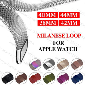 Stainless Steel band For Apple Watch series 38mm-42mm - Redpepper Cases
