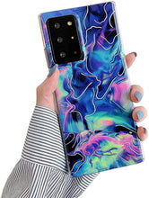 Load image into Gallery viewer, Sunswim Galaxy Note 20 Ultra Case 5G 6.9&quot;Marble Phone Case - Blue - Redpepper Cases