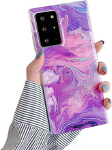 Load image into Gallery viewer, Sunswim Galaxy Note 20 Ultra Case 5G 6.9&quot;Marble Phone Case - Blue - Redpepper Cases