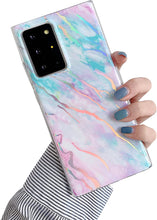 Load image into Gallery viewer, Sunswim Galaxy Note 20 Ultra Case 5G 6.9&quot;Marble Phone Case - Blue - Redpepper Cases