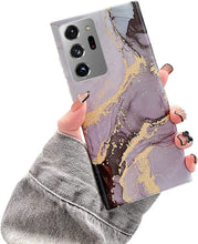Load image into Gallery viewer, Sunswim Galaxy Note 20 Ultra Case 5G 6.9&quot;Marble Phone Case - Blue - Redpepper Cases
