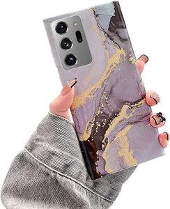 Sunswim Galaxy Note 20 Ultra Case 5G 6.9"Marble Phone Case - Blue - Redpepper Cases