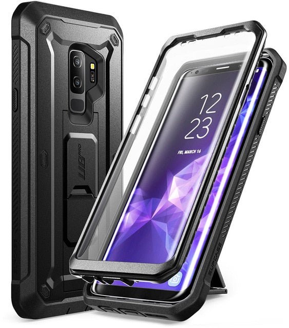 SUPCASE For Samsung Galaxy S9 Plus Unicorn Beetle UB Pro Shockproof Rugged Case Cover with Built-in Screen Protector & Kickstand - Redpepper Cases