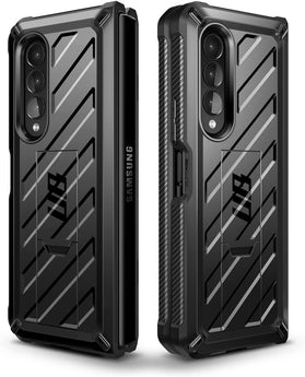 SUPCASE Unicorn Beetle Case for Galaxy Z Fold 4 5G Screen Protector Black - Redpepper Cases