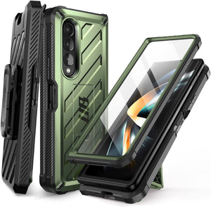 SUPCASE Unicorn Beetle Case for Galaxy Z Fold 4 5G Screen Protector Black - Redpepper Cases