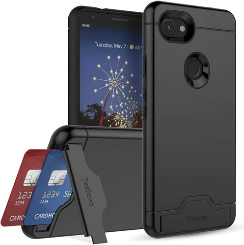 Teelevo Wallet Case Google Pixel 3a XL, Dual-Layer Case - Redpepper Cases