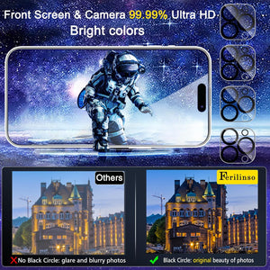 Tempered Glass Camera Lens Protector Phone Case Friendly Accessories - Redpepper Cases