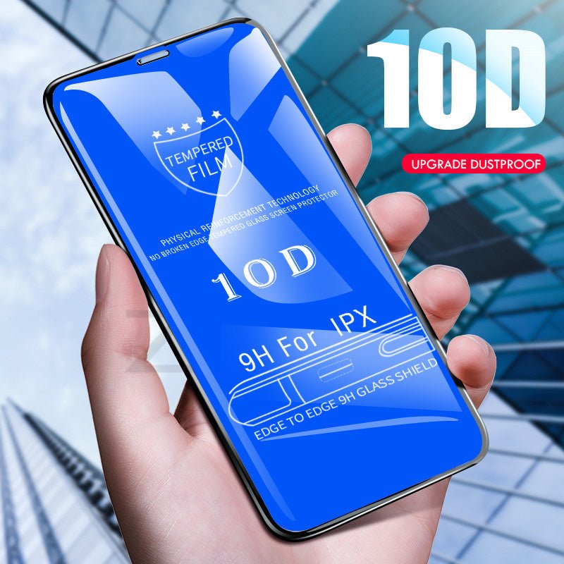 Tempered Glass For iPhone X 7 8 6 Plus Screen Protector - iPhone X Screen Protector - Redpepper Cases