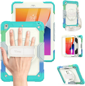 Timecity iPad 9th/ 8th/ 7th Generation Case Durable Protective Case - Orange - Redpepper Cases