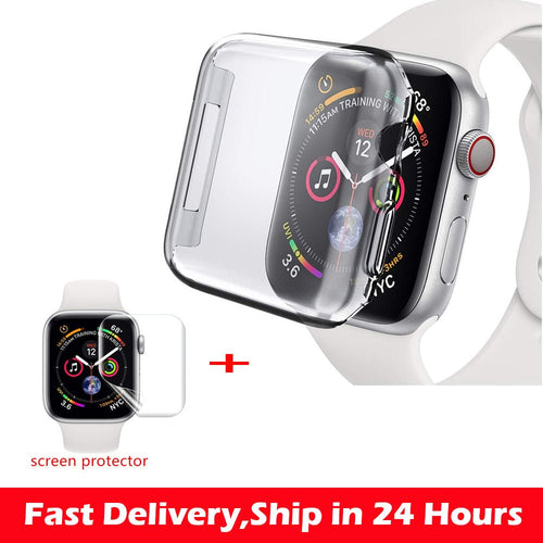 TPU Screen protector For apple watch fits 44mm - 40mm series - Redpepper Cases
