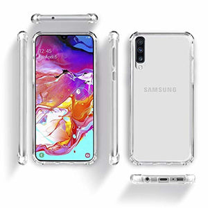 Transparent Crystal Silicone Case for Samsung A70 - Redpepper Cases